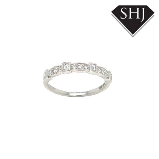 Platinum 0.23ct Diamond Eternity Ring