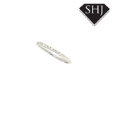 Platinum 0.15ct Diamond Eternity Ring