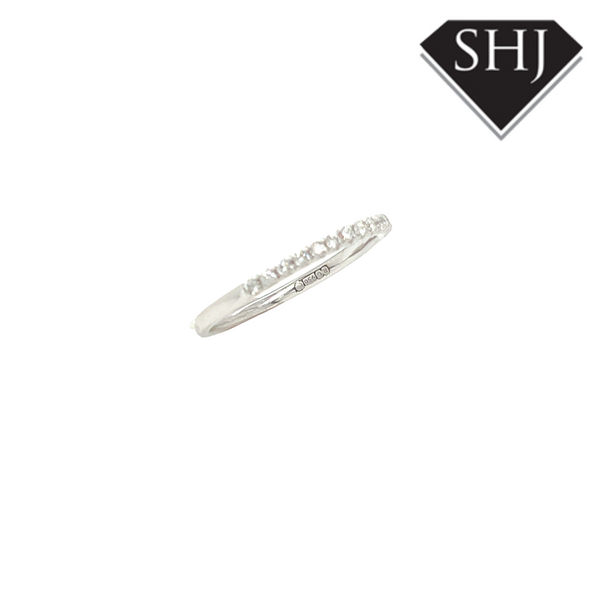 Platinum 0.15ct Diamond Eternity Ring