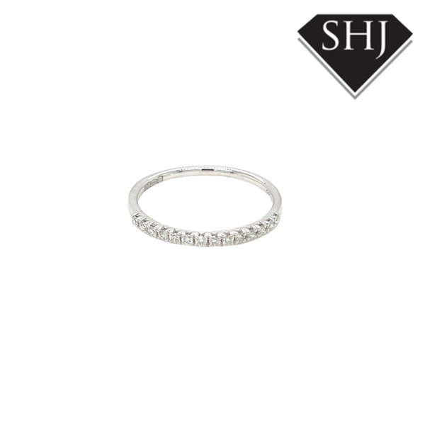 Platinum 0.15ct Diamond Eternity Ring