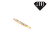 18ct Yellow Gold 0.25ct Diamond Eternity Ring