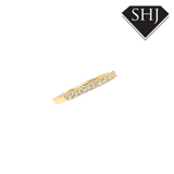 18ct Yellow Gold 0.25ct Diamond Eternity Ring