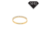 18ct Yellow Gold 0.25ct Diamond Eternity Ring