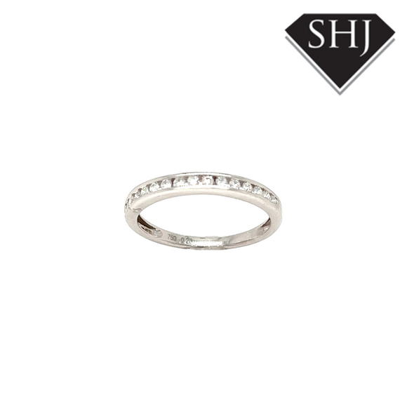 18ct White Gold 0.23ct Diamond Eternity Ring