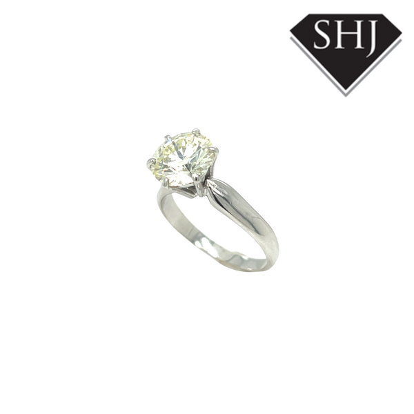 18ct White Gold 2.70ct Diamond VS, K/L Ring