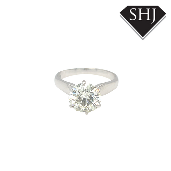 18ct White Gold 2.70ct Diamond VS, K/L Ring