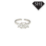 Platinum Single Stone 2.26ct Radiant Cut Diamond Ring