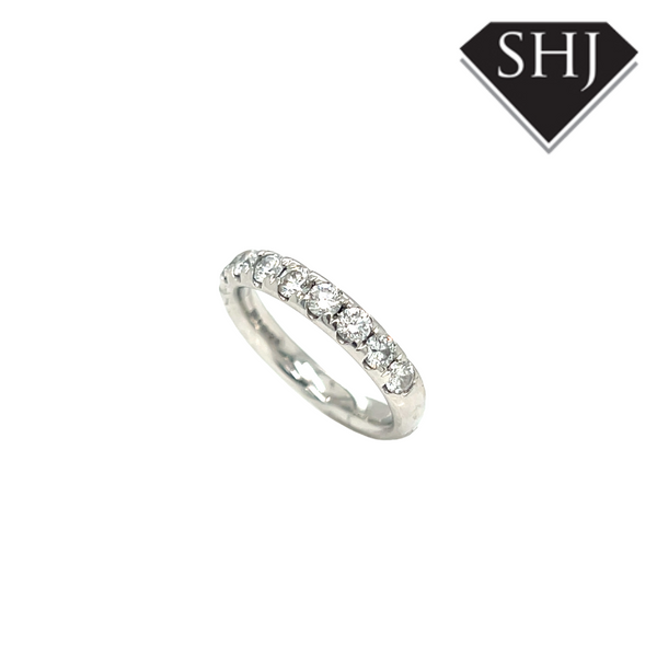 Platinum 1.00ct Lab Grown Diamond Eternity Ring