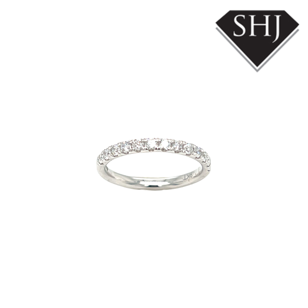 9ct White Gold 0.40ct Lab Grown Diamond Eternity Ring