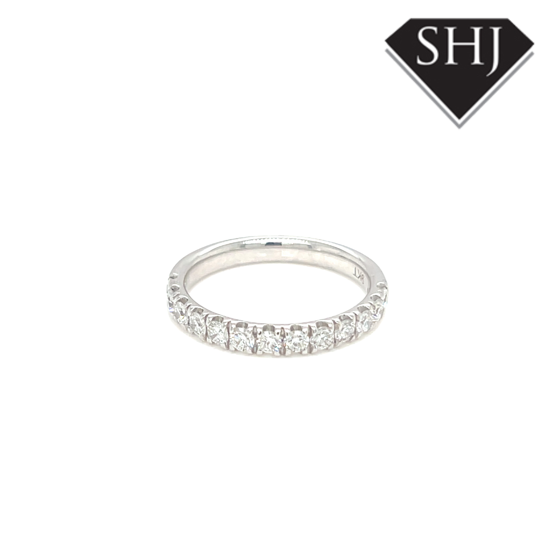 9ct White Gold 0.68ct Lab Grown Diamond Eternity Ring