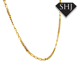 8ct Yellow Gold Figaro Chain