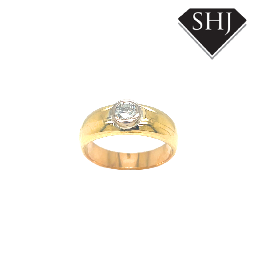 18ct Yellow Gold 0.40ct Diamond Ring