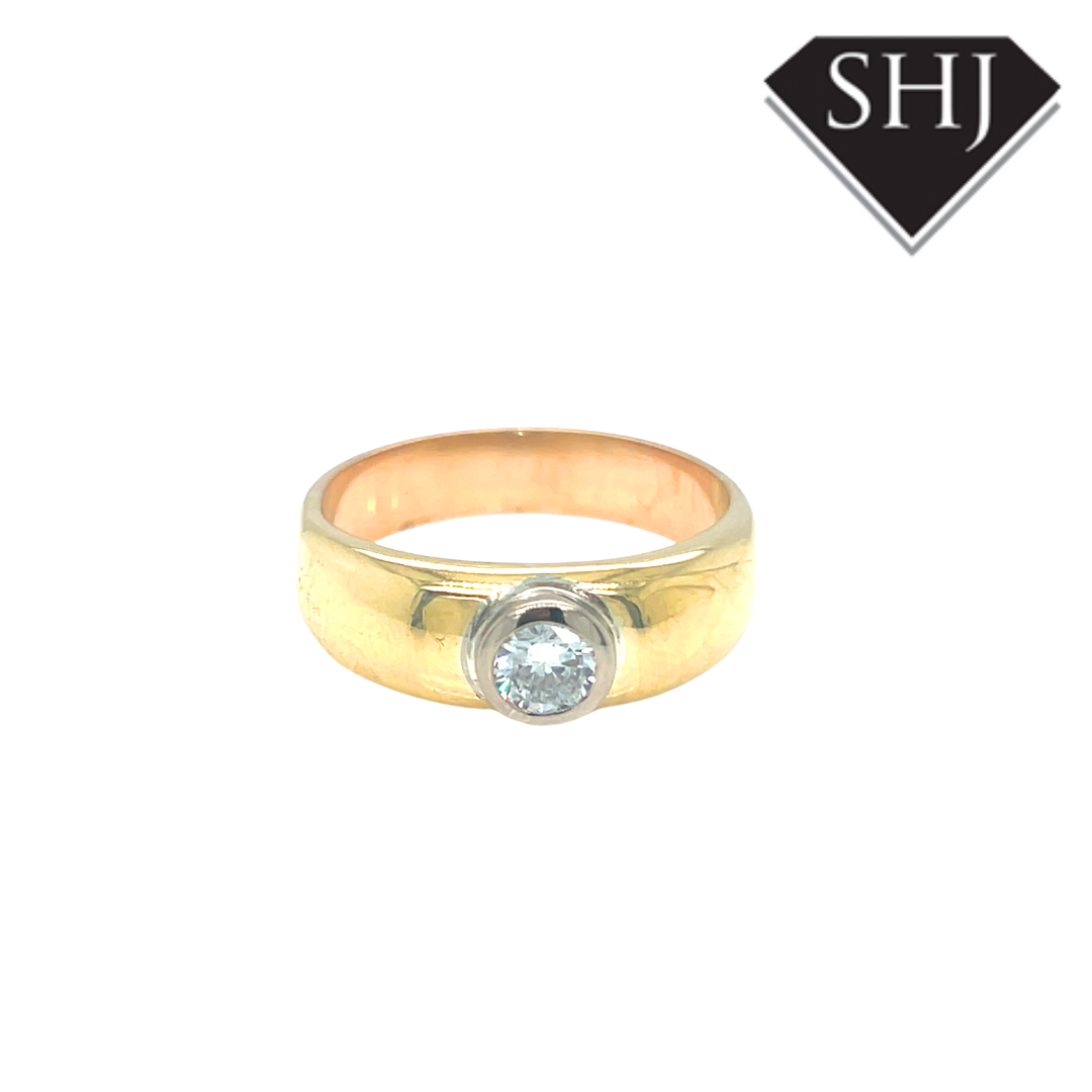 18ct Yellow Gold 0.40ct Diamond Ring