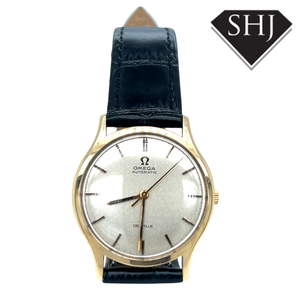 Omega De Ville 9ct Yellow Gold 1972 Just Serviced