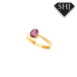 22CT Yellow Gold Amethyst Ring