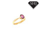 22CT Yellow Gold Amethyst Ring