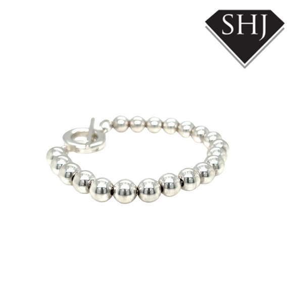 Silver Ball Bracelet