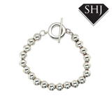 Silver Ball Bracelet