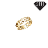 9CT Yellow Gold Celtic Wedding Band