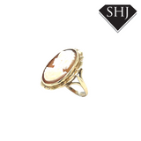 9ct Yellow Gold Cameo Ring