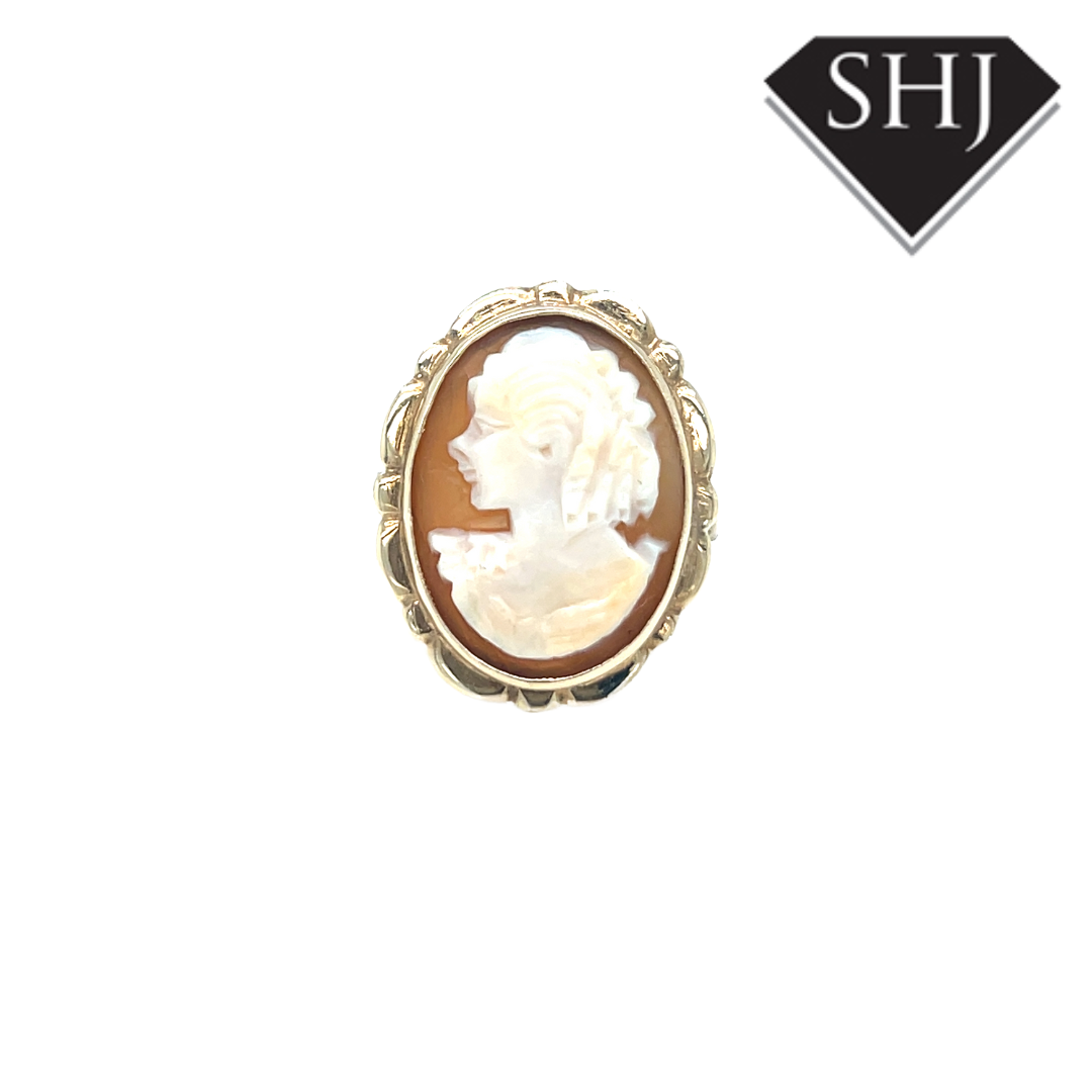 9ct Yellow Gold Cameo Ring