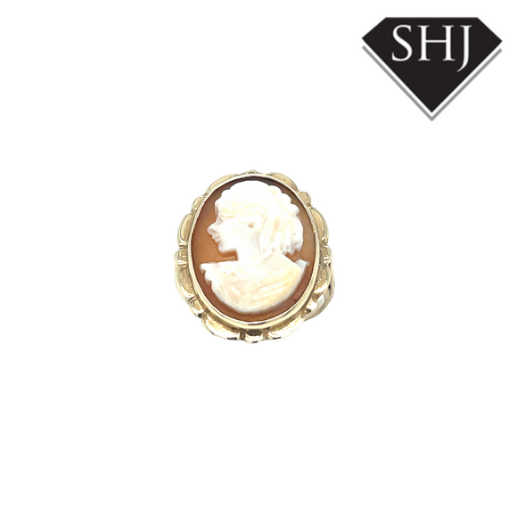 9ct Yellow Gold Cameo Ring
