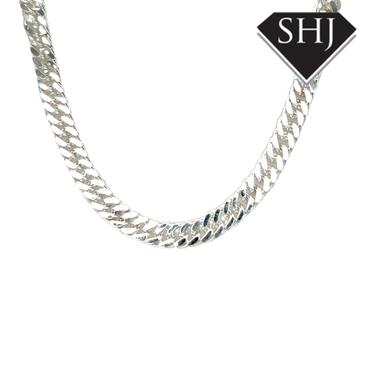 Silver 18" Curb Chain