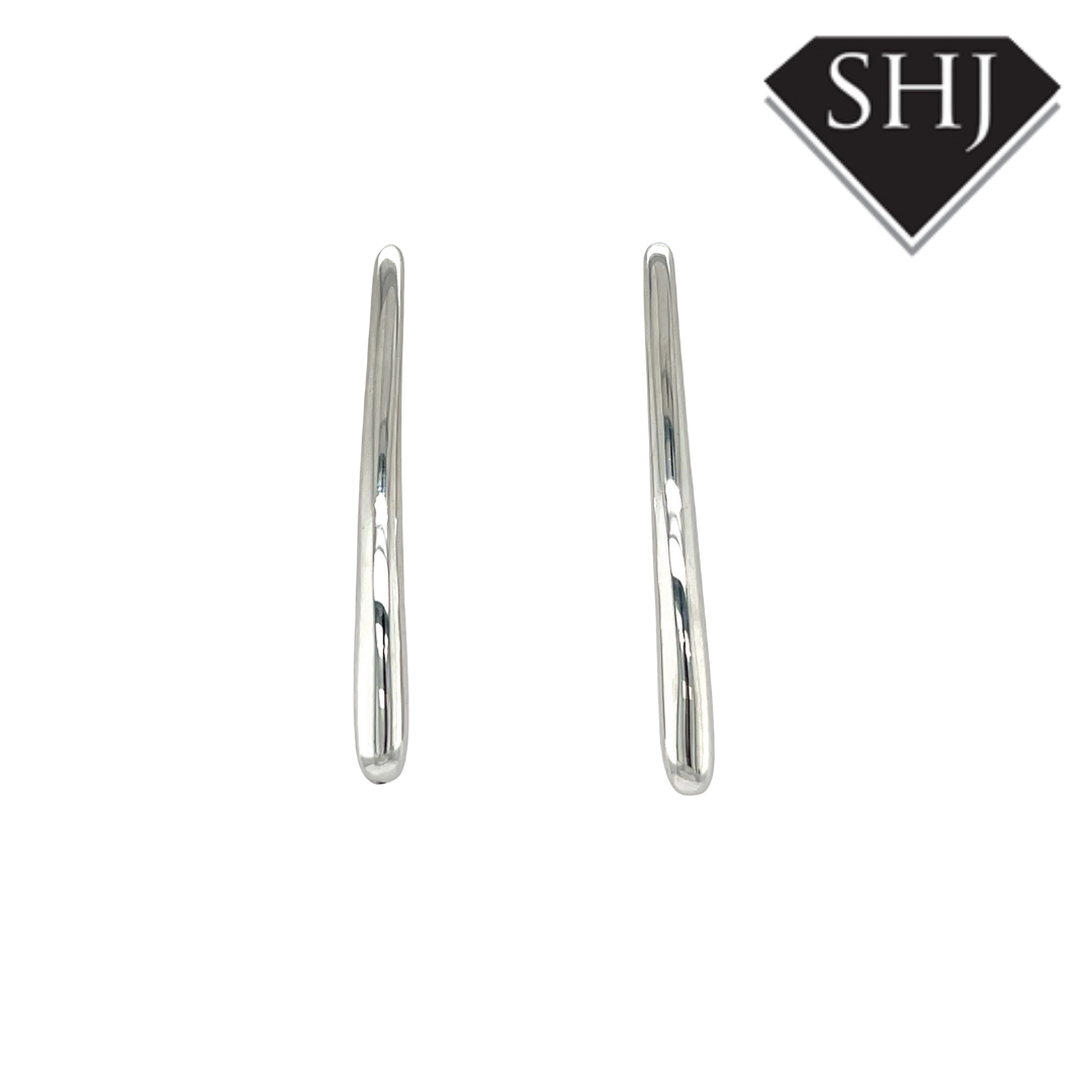 Silver Drip Earrings