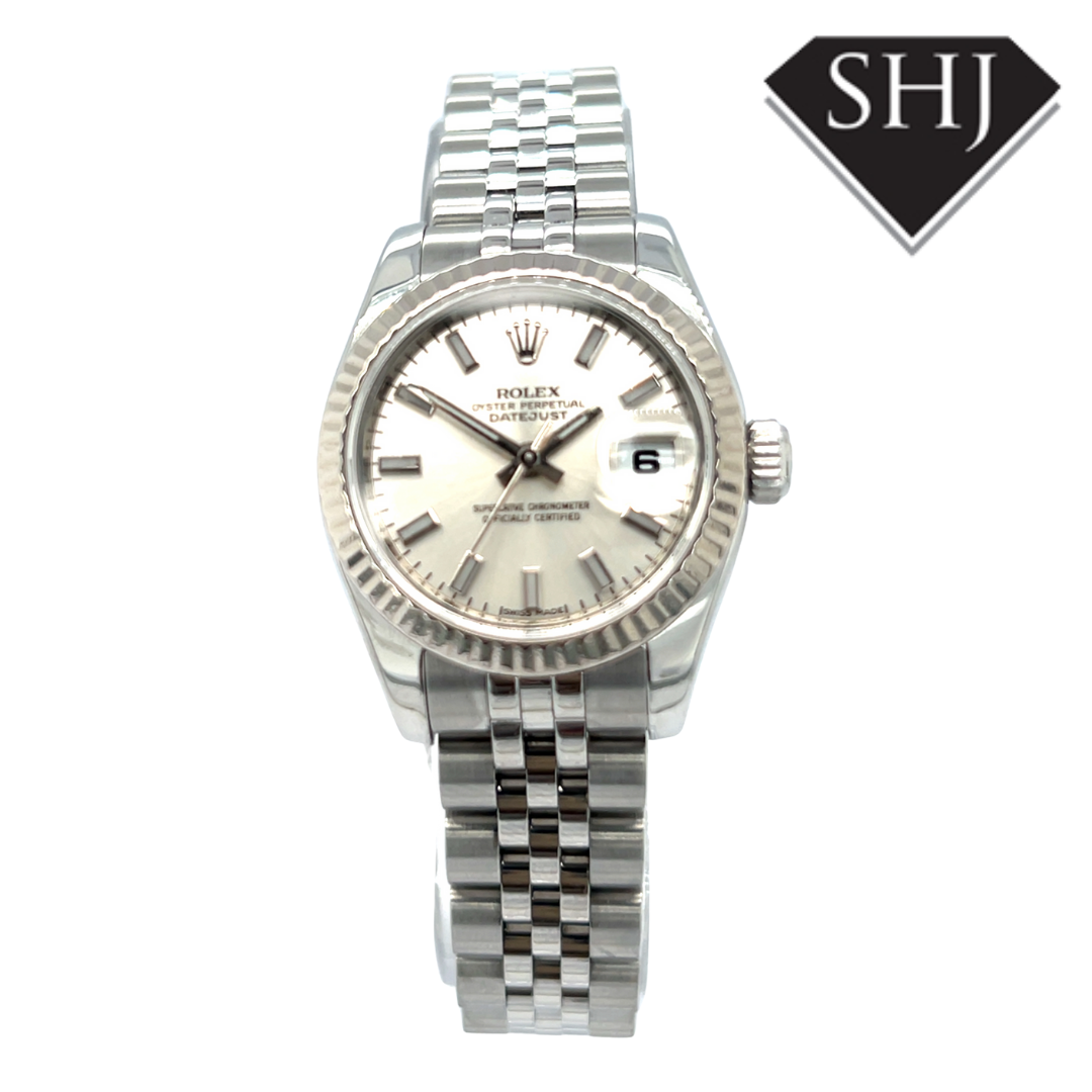 Rolex Datejust Ldies Watch 2007 Box & Papers Just Serviced
