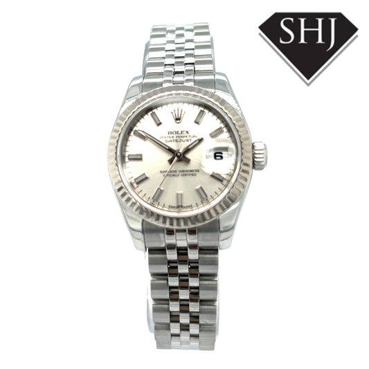 Rolex Datejust Ldies Watch 2007 Box & Papers Just Serviced