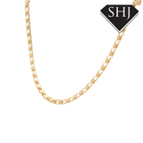 Silver Gold Plated CZ Necklace