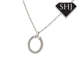 Silver Circle Necklace