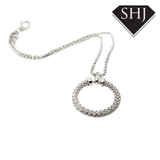 Silver Circle Necklace