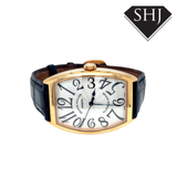 Franck Muller 18ct Yellow Gold Curvex Box & Papers 2002