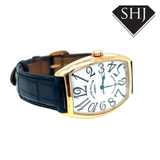 Franck Muller 18ct Yellow Gold Curvex Box & Papers 2002