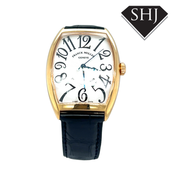 Franck Muller 18ct Yellow Gold Curvex Box & Papers 2002