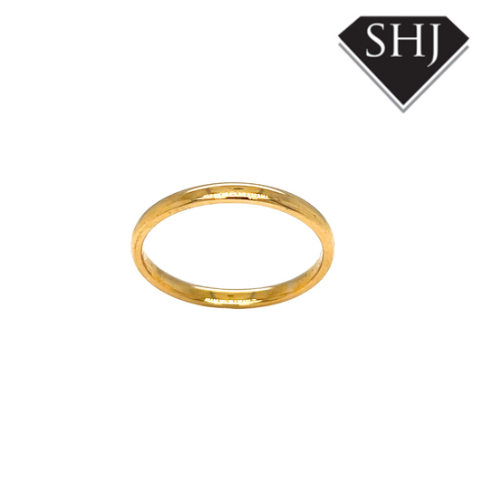 9ct Yellow Gold Wedding Band