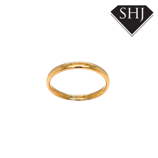 9ct Yellow Gold Wedding Band