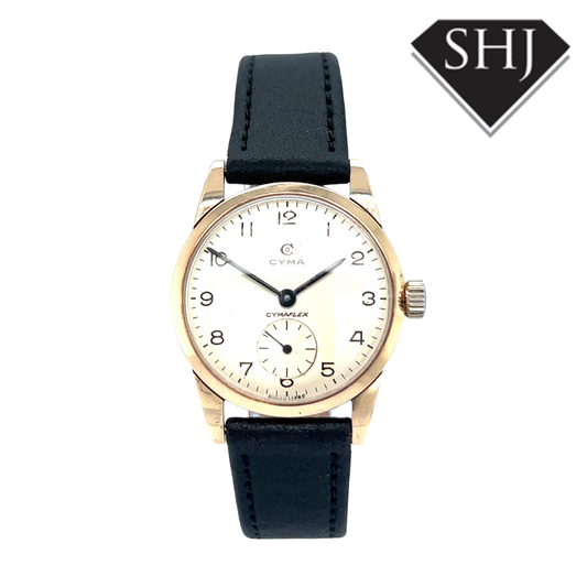 CYMA  Flex Manual 9ct Yellow Gold Dress Watch