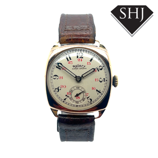 Rotary 9ct Yellow Gold Vintage Manual