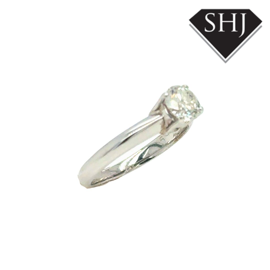 18ct White Gold 0.50ct Single Stone Diamond Ring