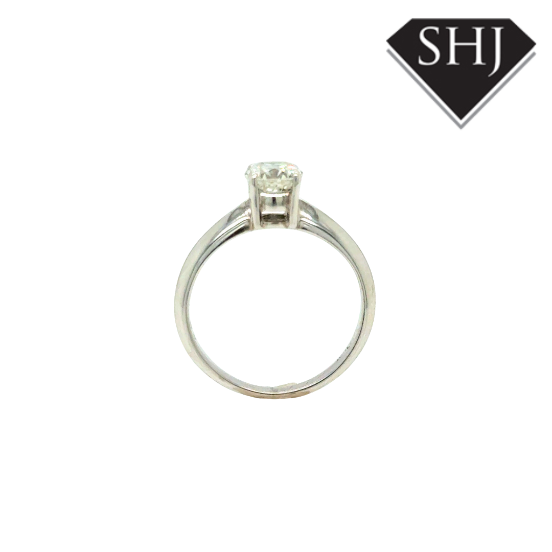 18ct White Gold 0.50ct Single Stone Diamond Ring