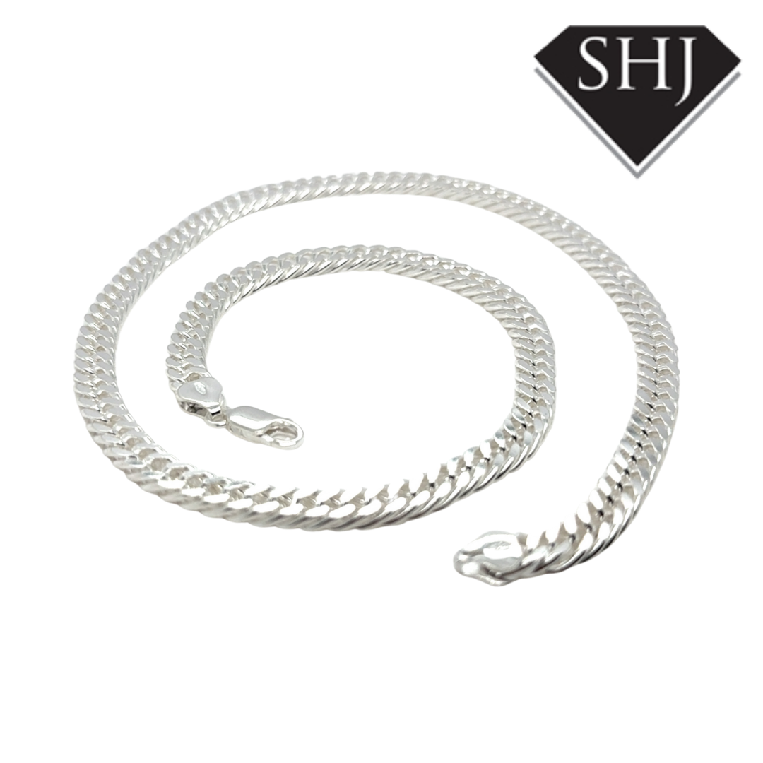 Silver 20" Curb Chain