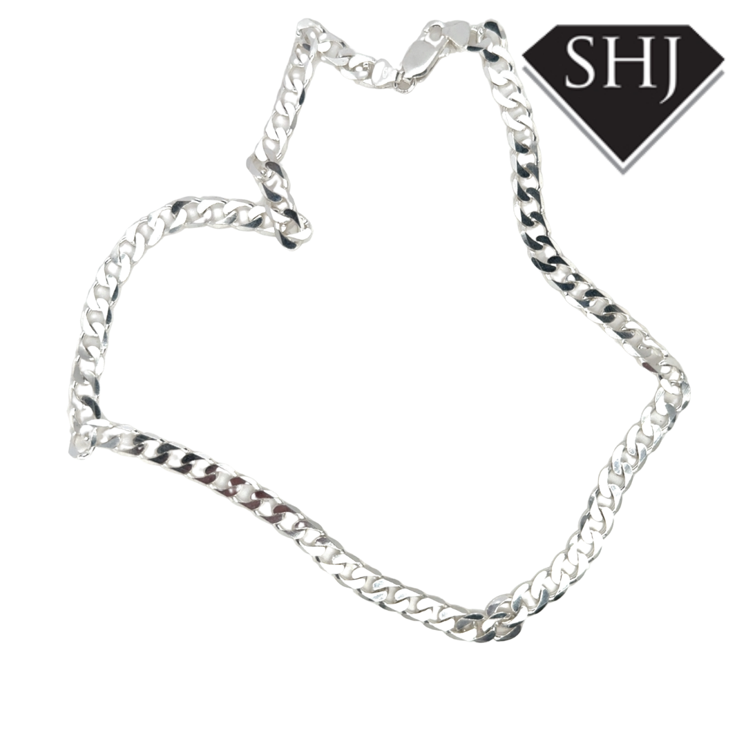 Silver 18" Curb Chain