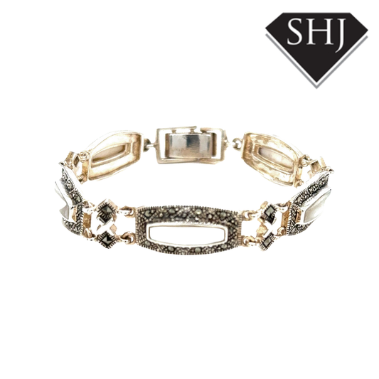 Silver MOP Bracelet