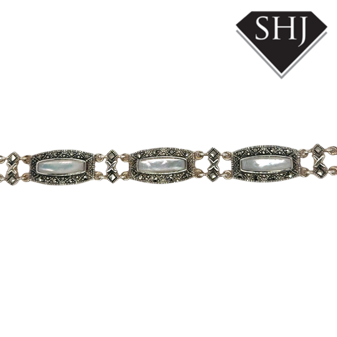 Silver MOP Bracelet