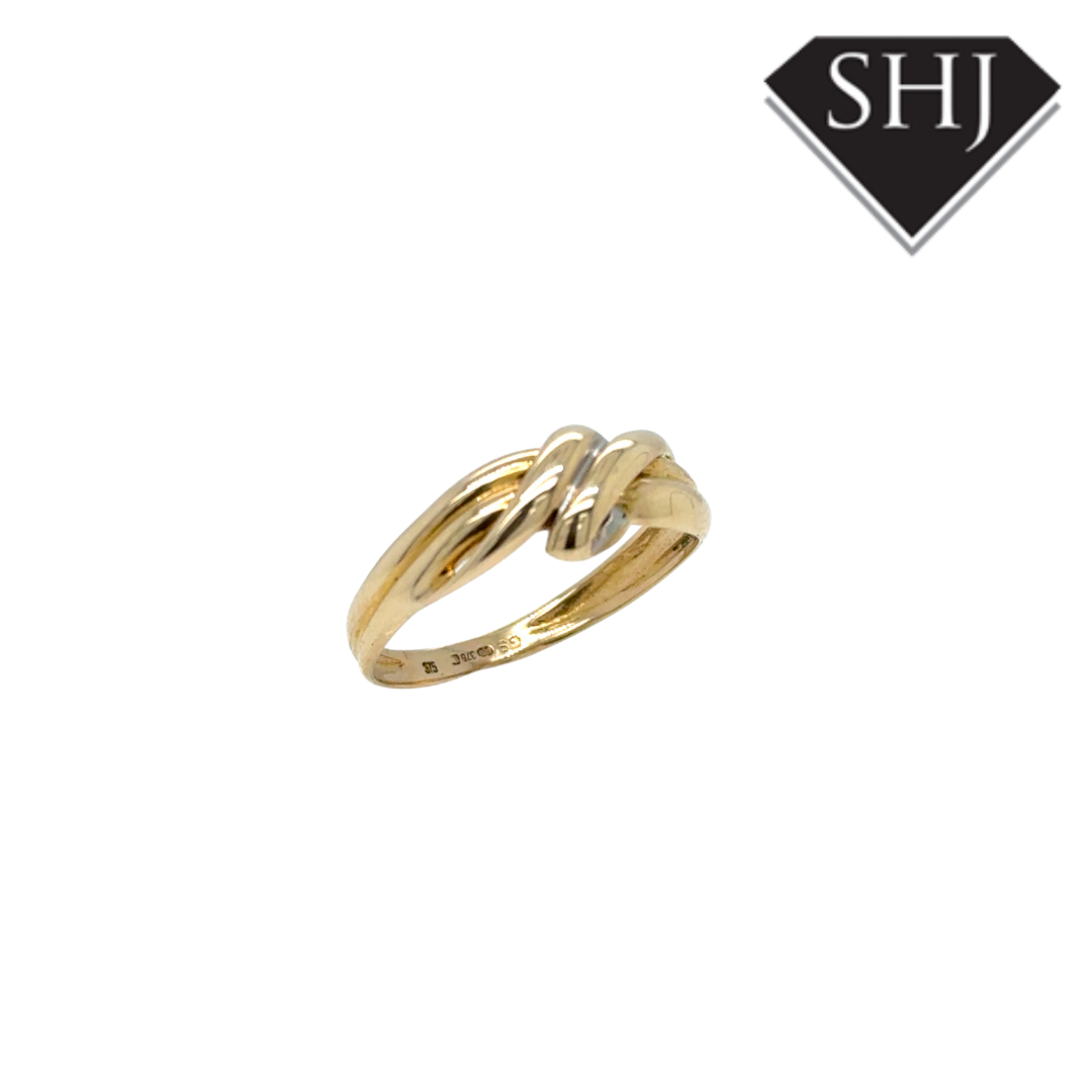 9ct Yellow Gold Twist Ring