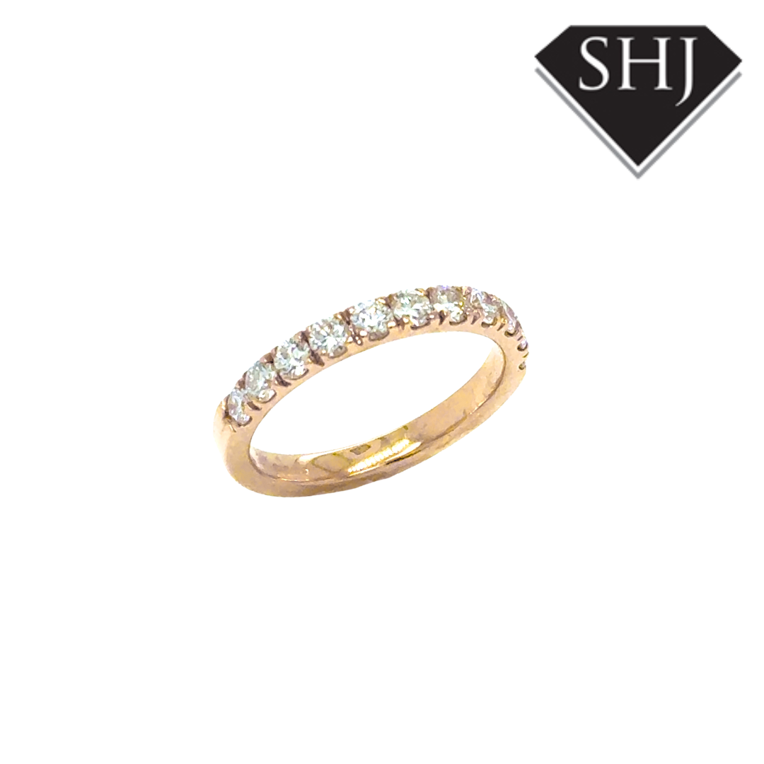 18ct Yellow Gold 0.75ct Diamond Eternity Ring