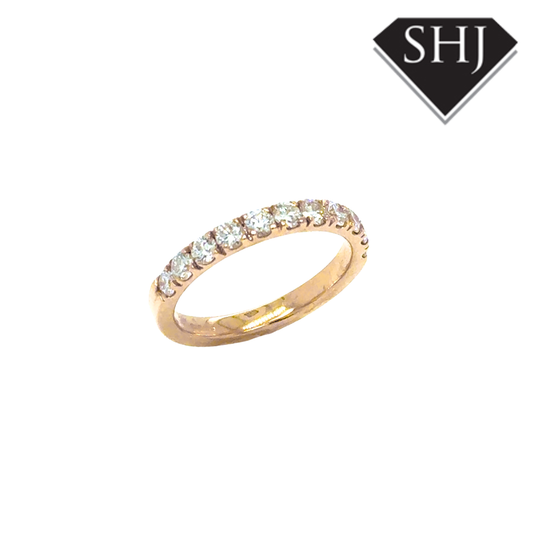 18ct Yellow Gold 0.75ct Diamond Eternity Ring