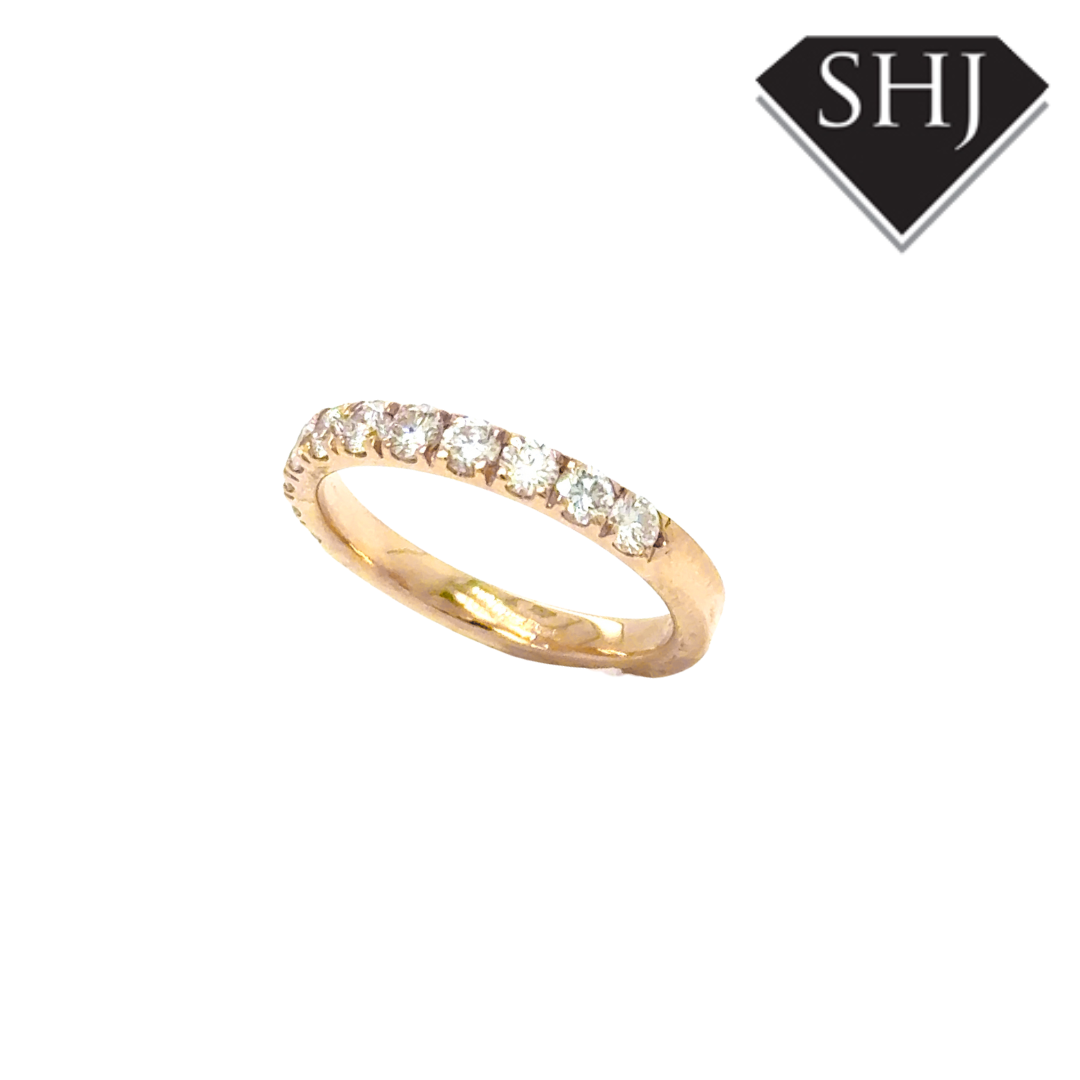 18ct Yellow Gold 0.75ct Diamond Eternity Ring